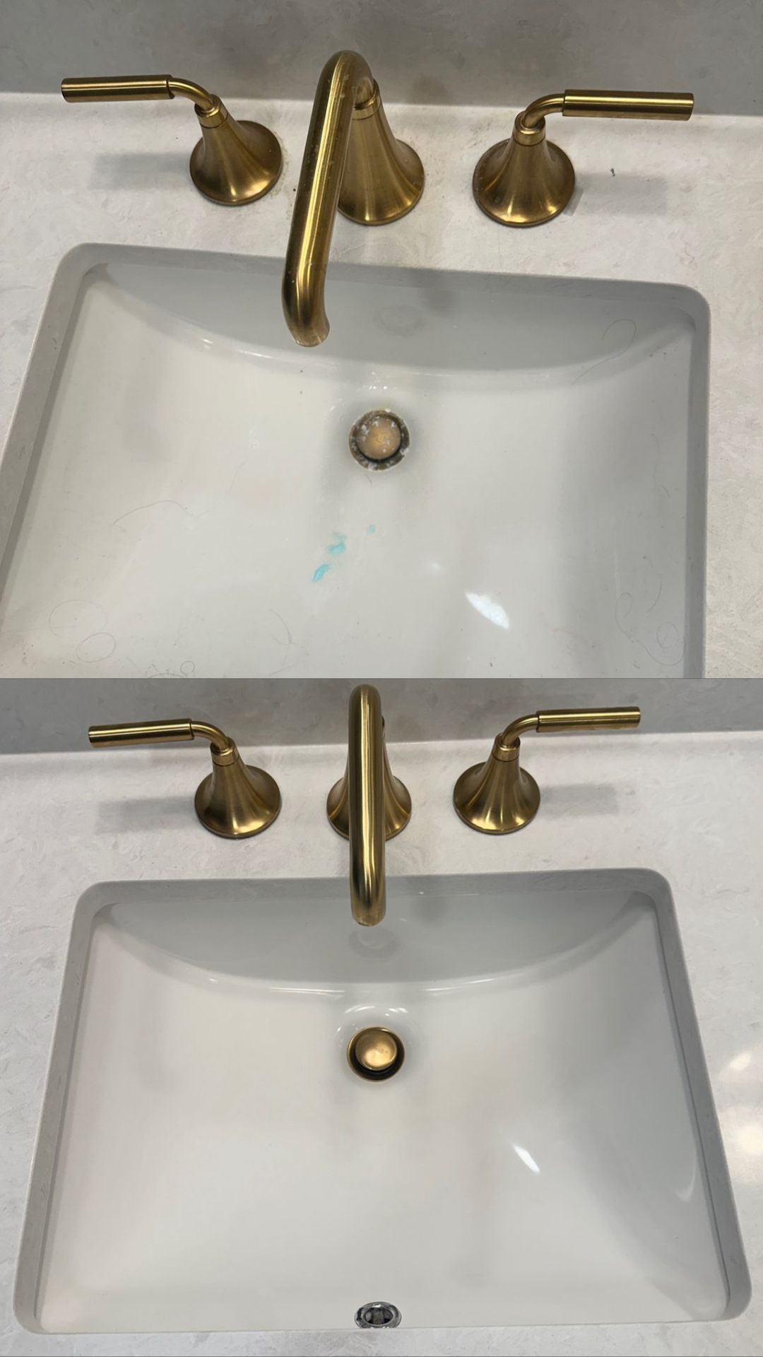 Sink Before & After
