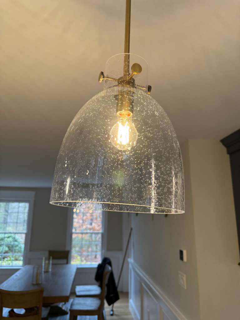 Light Fixture Before